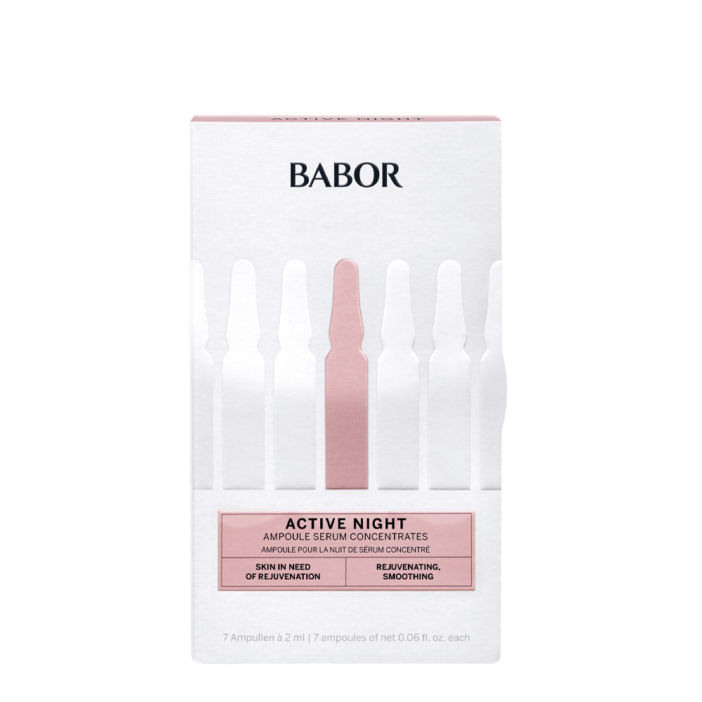 Babor Ampoule Concentrates Active Night 7x2ml - ampolle concentrate antiage trattamento notte