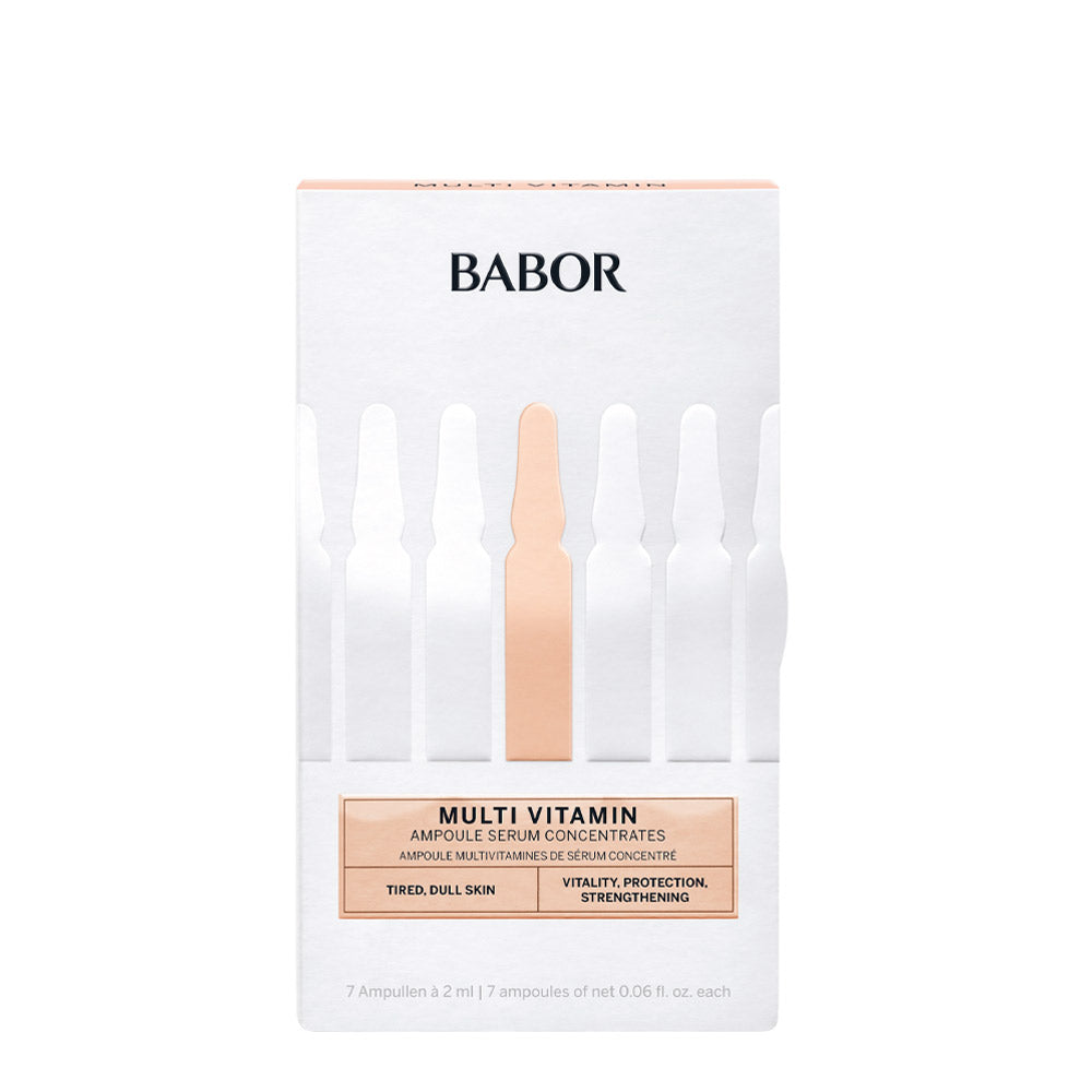 Babor Ampoule Concentrates Multi Vitamin 7x2ml  - ampolle concentrate pelle spenta