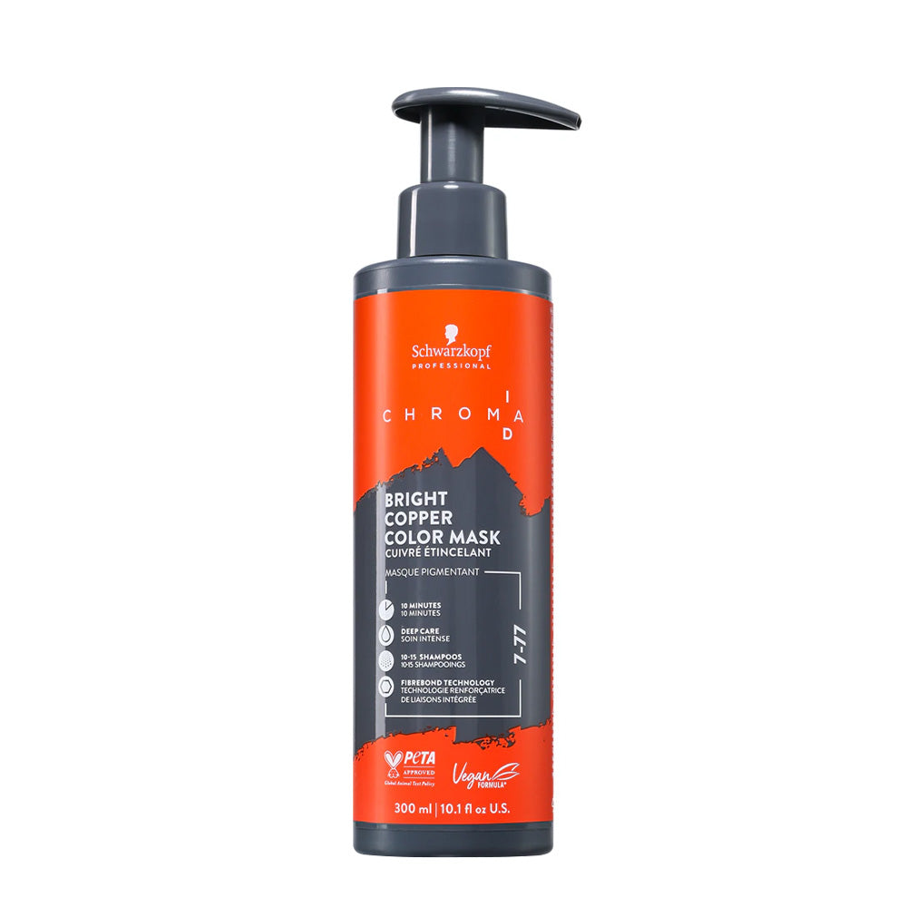 Schwarzkopf Chroma ID Color Mask 7-77 Bright Copper 300ml