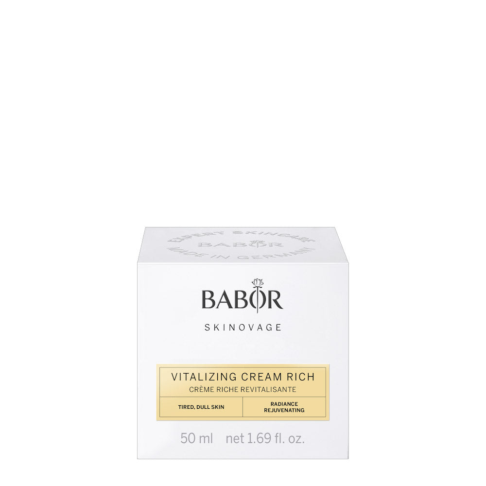 Babor Skinovage Vitalizing Cream Rich 50ml - crema viso intensiva rivitalizzante