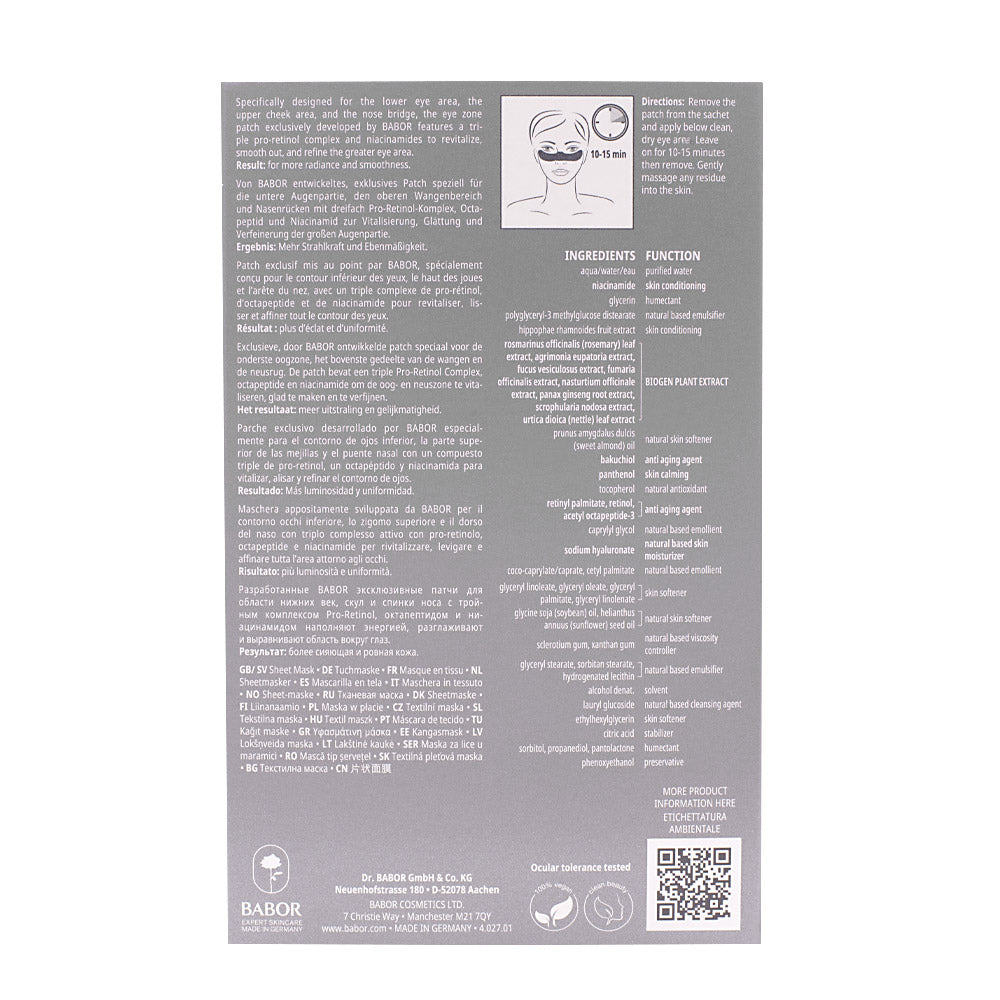 Babor Doctor Babor Resurface Renewal Eye Zone Patch 5pz
