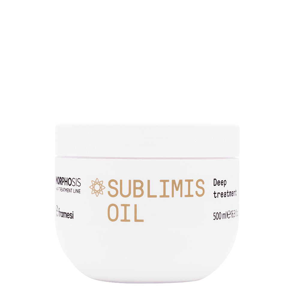 Framesi Morphosis Sublimis Oil Deep Treatment 500ml - maschera per capelli secchi e disidratati