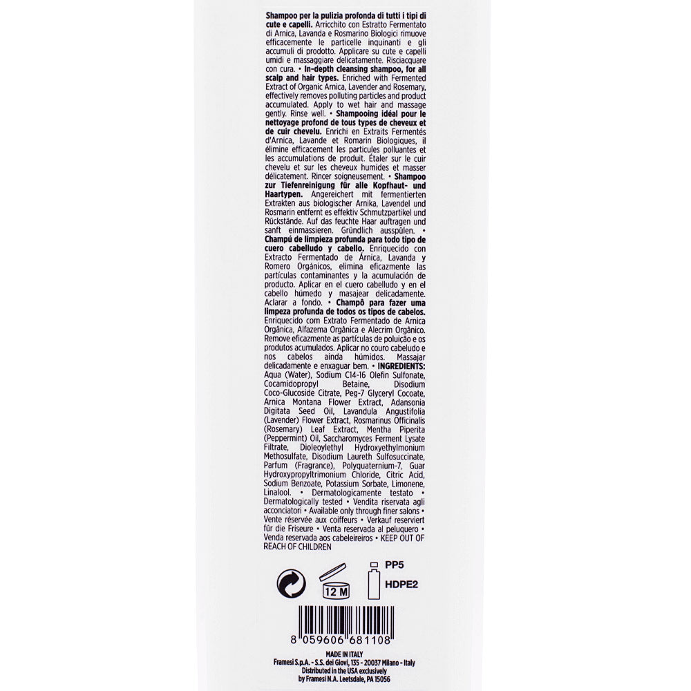 Framesi Scalp Cleansing Shampoo 1000ml - shampoo purificante