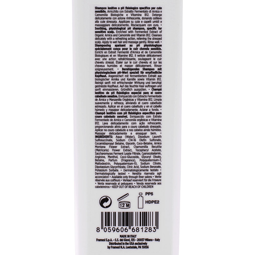 Framesi Morphosis Scalp Destress Shampoo 250ml - shampoo lenitivo cute sensibile