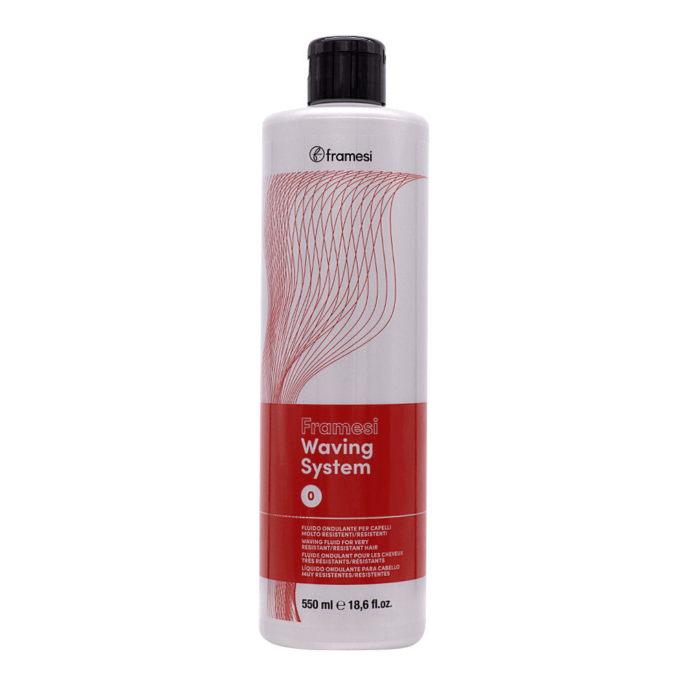 Framesi Waving System 0 550ml - fluido ondulante per capelli resistenti