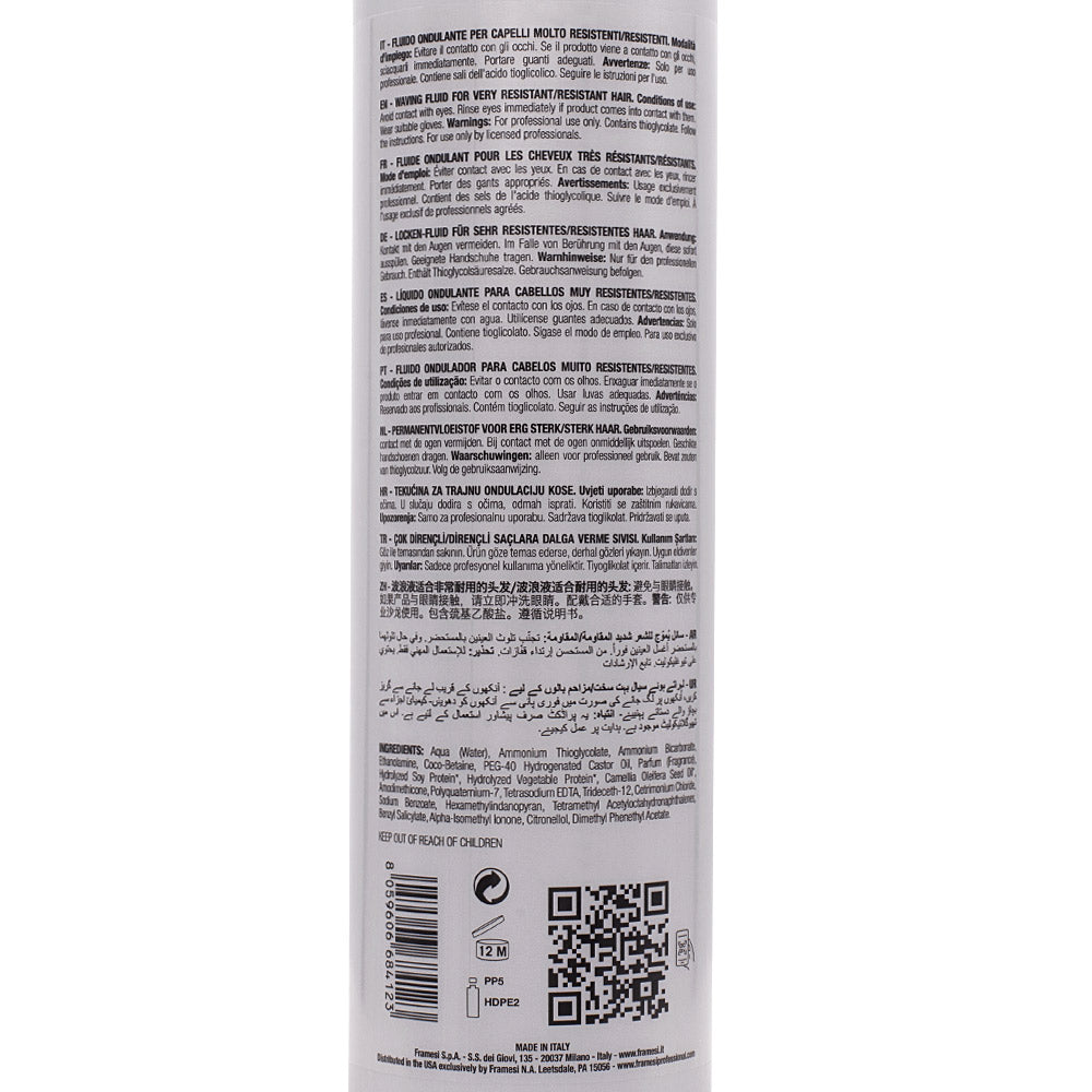 Framesi Waving System 0 550ml - fluido ondulante per capelli resistenti