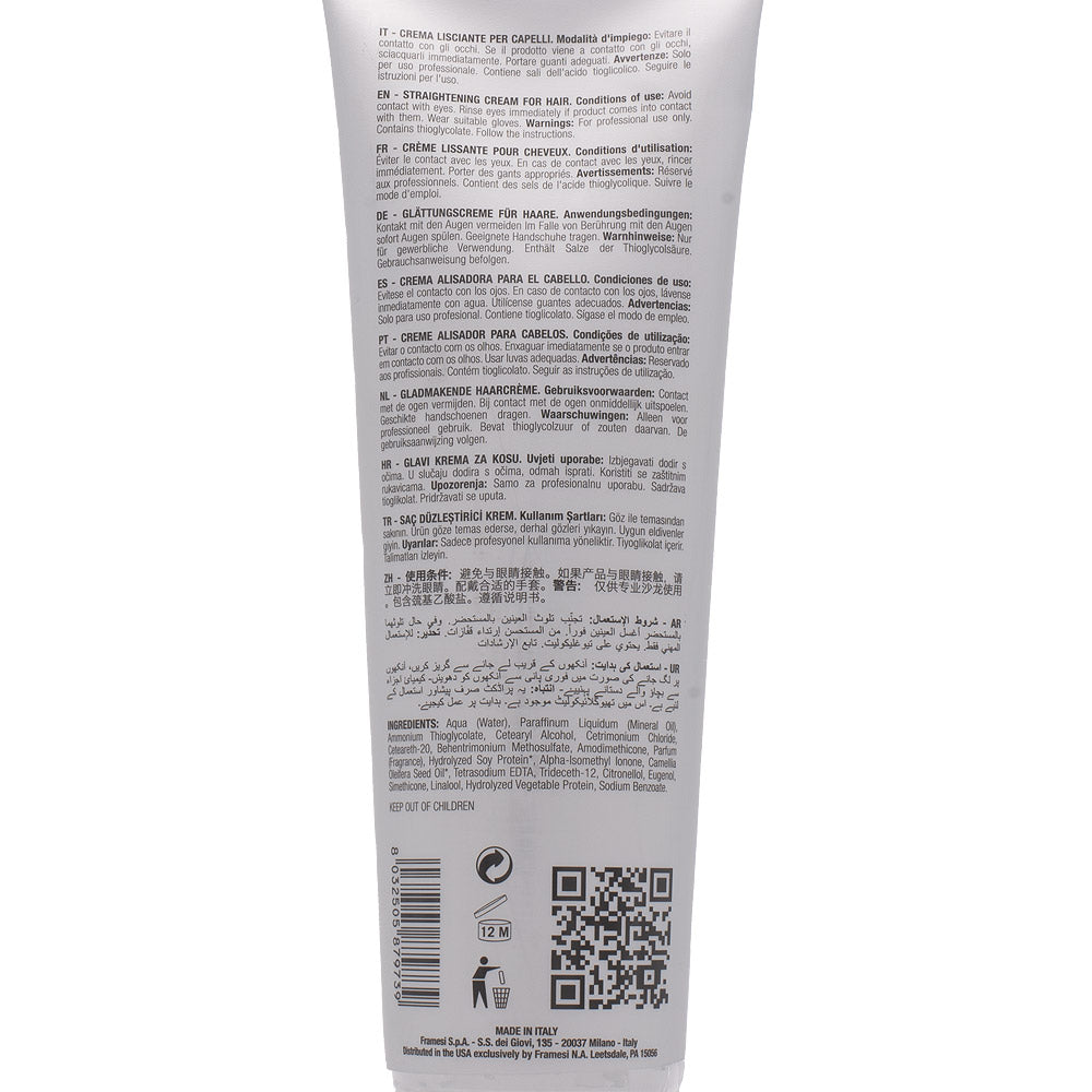Framesi Straightening System Mild 280ml - crema lisciante capelli trattati