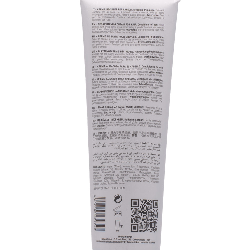 Framesi Straightening System Regular 280ml- crema lisciante capelli normali