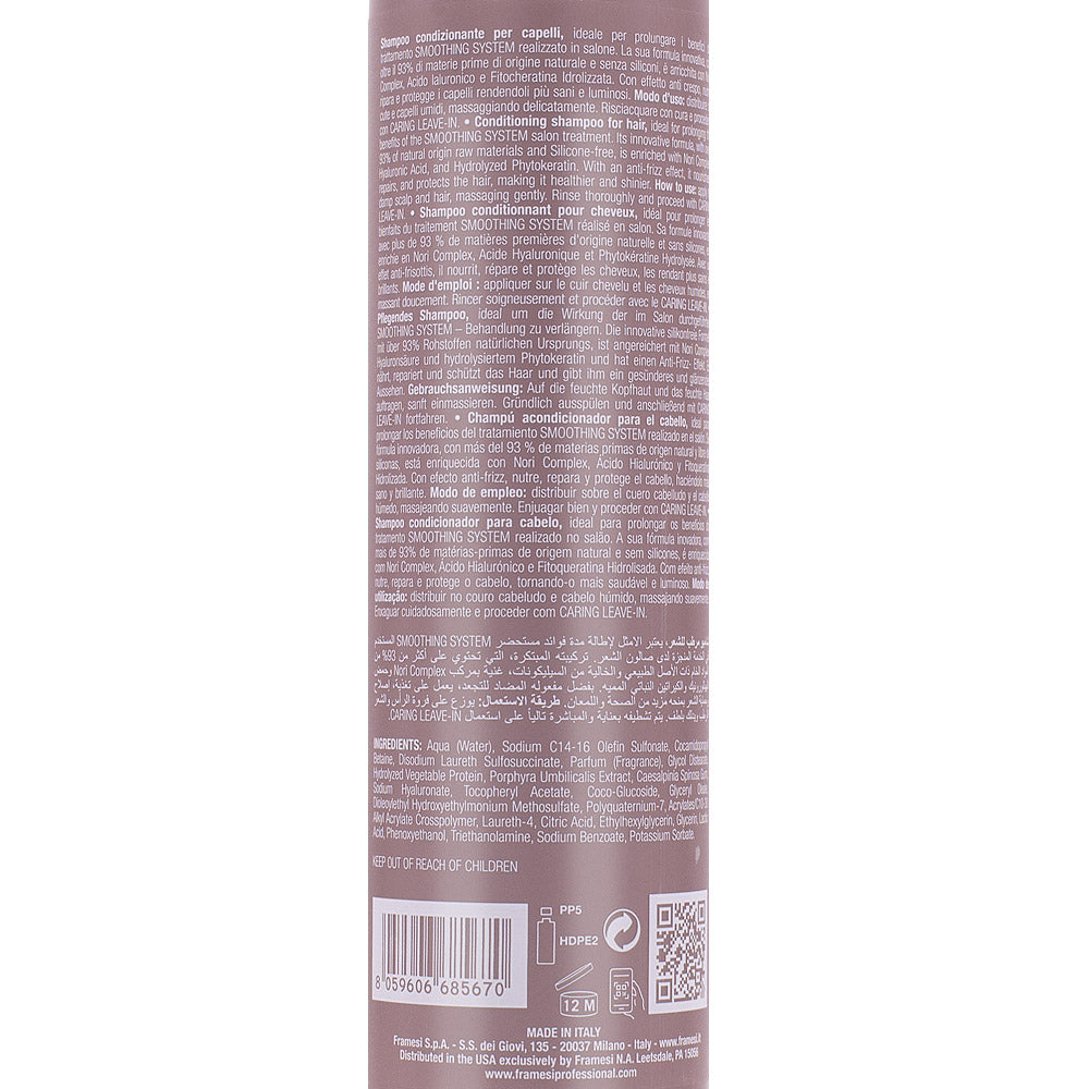Framesi Smoothing System Caring Shampoo 250ml - shampoo anti crespo