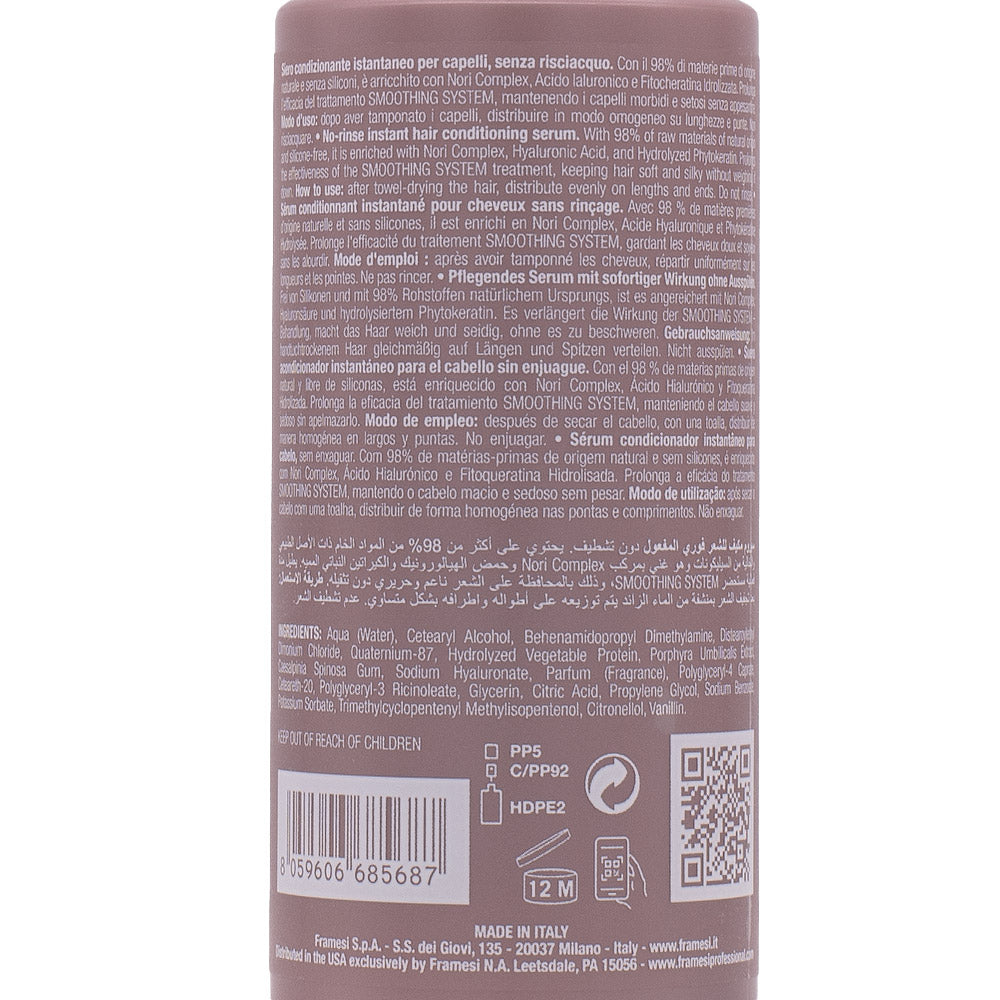 Framesi Smooting System Moisturizing Leave In 150ml - siero condizionante istantaneo leave-in