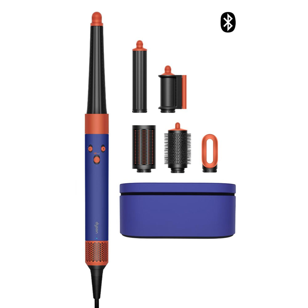 Dyson Airwrap i.d. Straight +Wavy Pervinca/Tangerine  - strumento per capelli lisci ed ondulati