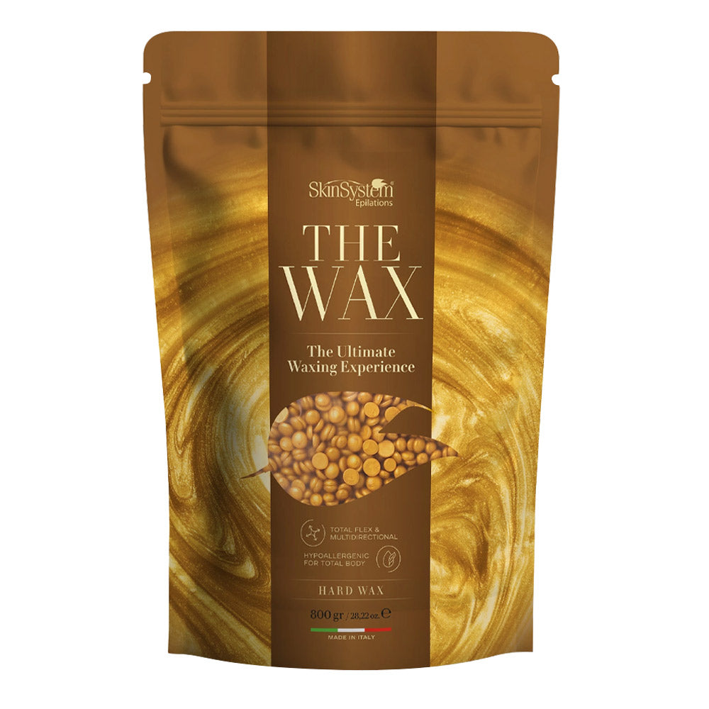 SkinSystem The Wax Gold The Ultimate Waxing Experience 800gr  - cera epilatoria
