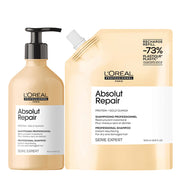 L'Oréal Professionnel Paris Serie Expert Absolut Repair Shampoo 500ml + Refill 500ml