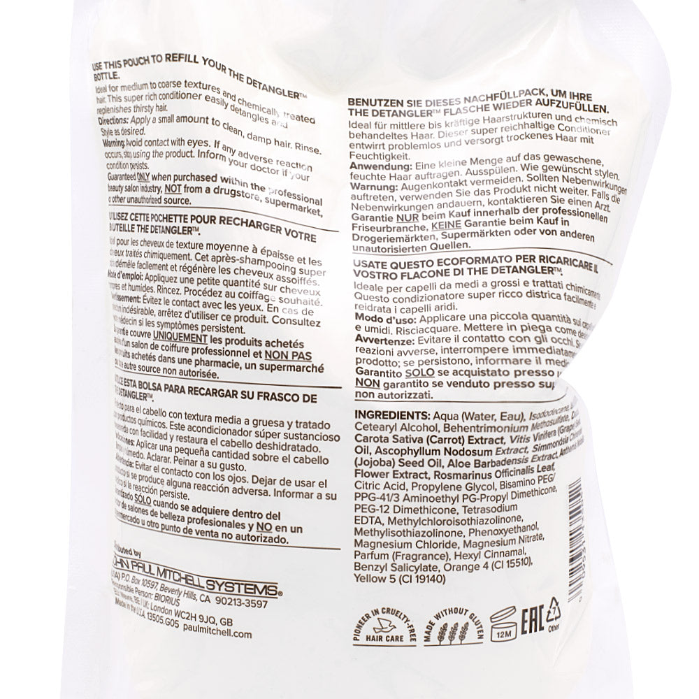 Paul Mitchell The Detangler Refill 1000ml - ecoricarica balsamo