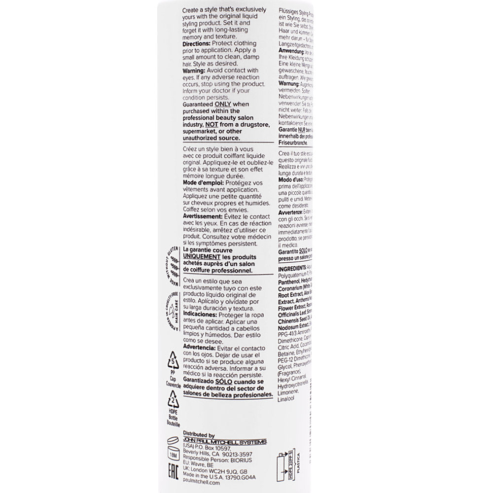 Paul Mitchell Flexible Style Hair Sculpting Lotion 250ml - lozione modellante tenuta media