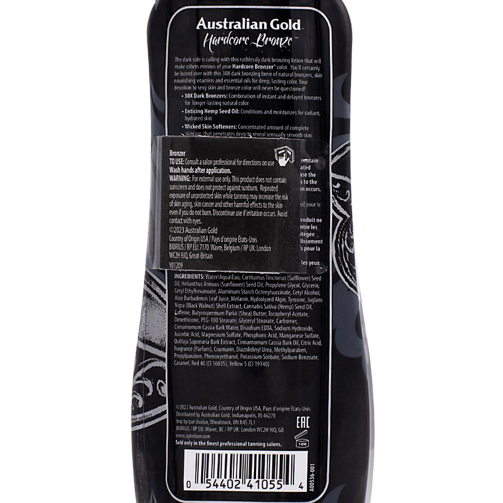 Australian Gold Hardcore Bronze 250ml - cosmetico solare anti-age