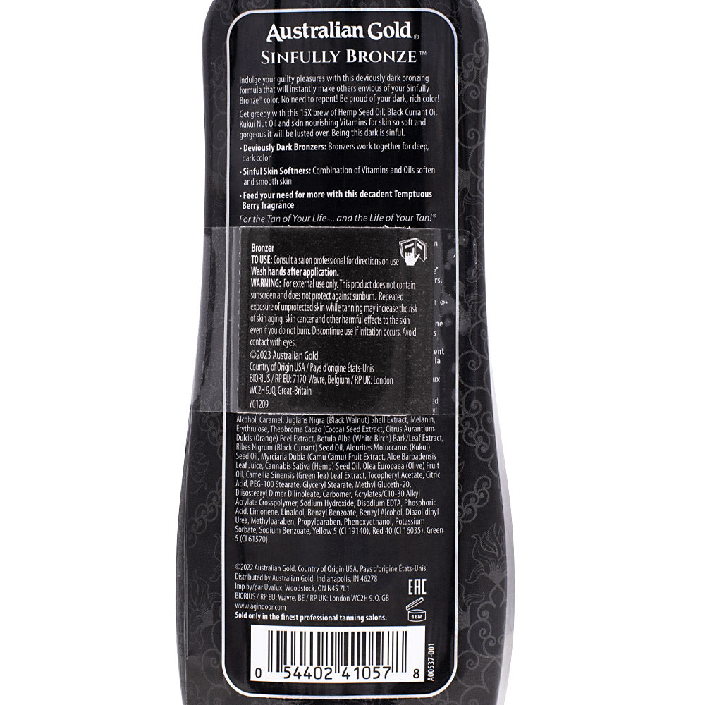 Australian Gold Sinfully Bronze Extreme Dominance 250ml