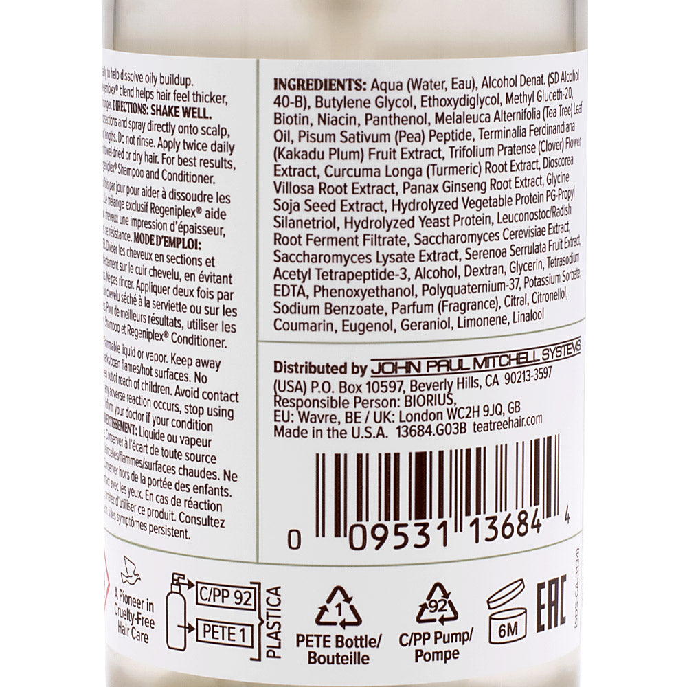 Paul Mitchell Tea Tree Scalp Care Regeniplex Tonic 100ml