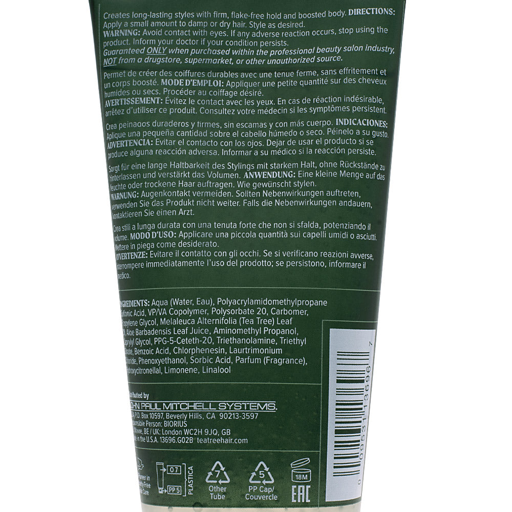 Paul Mitchell Tea Tree Special Firm Hold Gel 150ml - gel tenuta forte