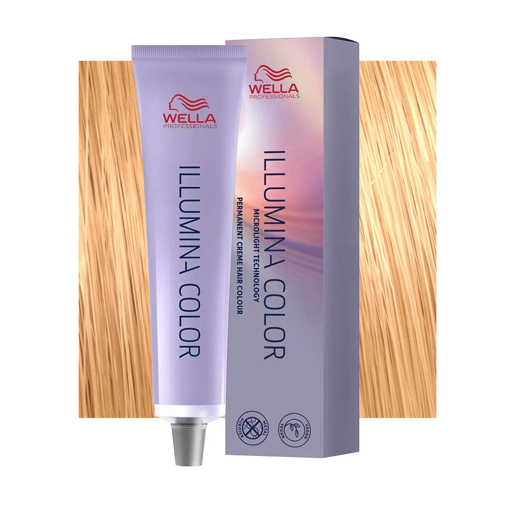 Wella Illumina Color 10/34 Biondo Chiarissimo Rosso Dorato 60ml - colorazione permanente