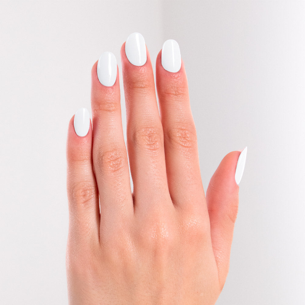Mesauda Lacqwear Gel Polish 23 White 10ml - smalto semipermanente