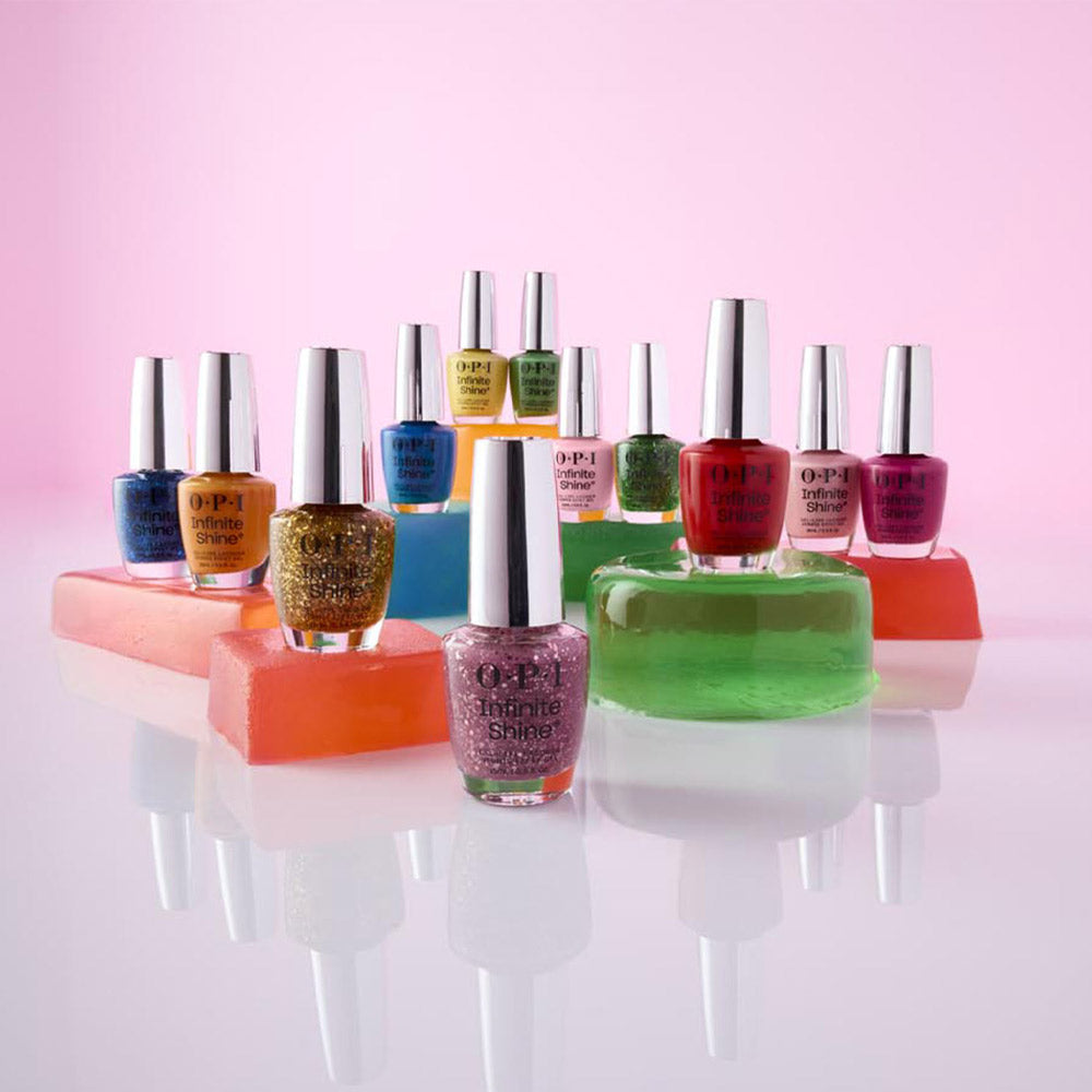 OPI Infinite Shine Make 'Em Jelly Summer 2025 Vogue Into The Sunset 15ml