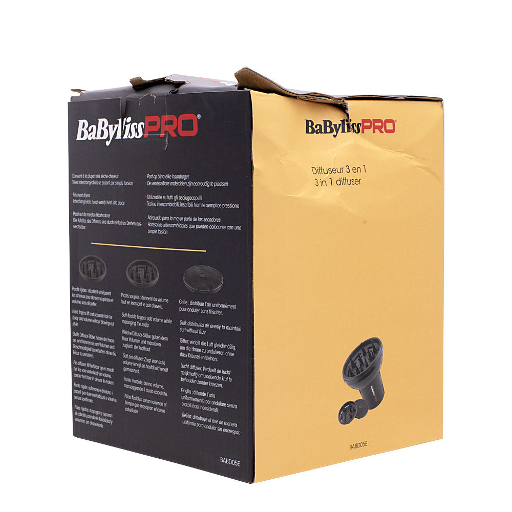 Hair Gallery Resi Come Nuovi  Babyliss Pro Diffuseur 3in 1 - confezione danneggiata