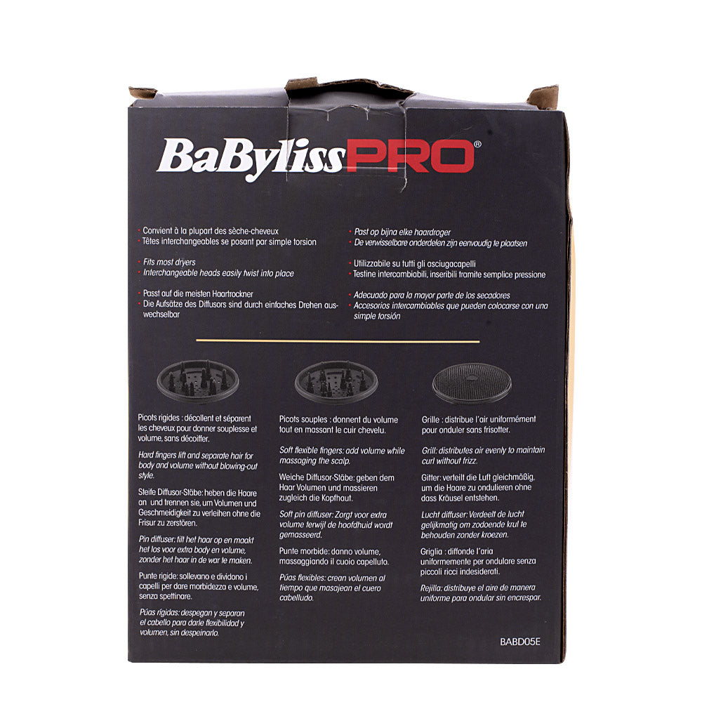 Hair Gallery Resi Come Nuovi  Babyliss Pro Diffuseur 3in 1 - confezione danneggiata
