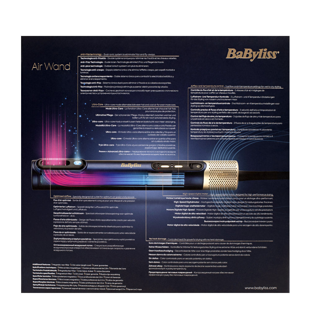 Babyliss Pro Air Wand - strumento styling asciuga e liscia