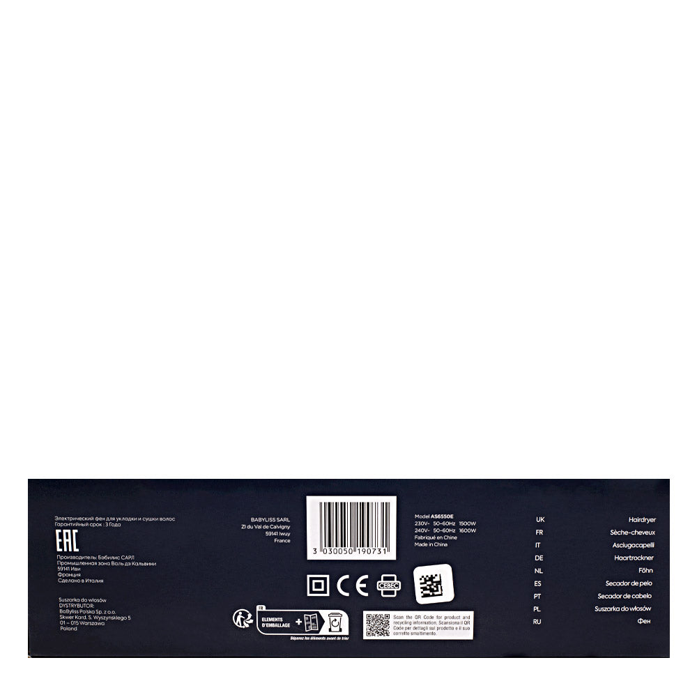 Babyliss Pro Air Wand - strumento styling asciuga e liscia