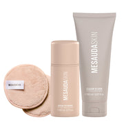 Mesauda Beauty Make-Up Remover Pads 2pz Back To Bare Oil In Gel 80ml Cleansing Gel 150ml
