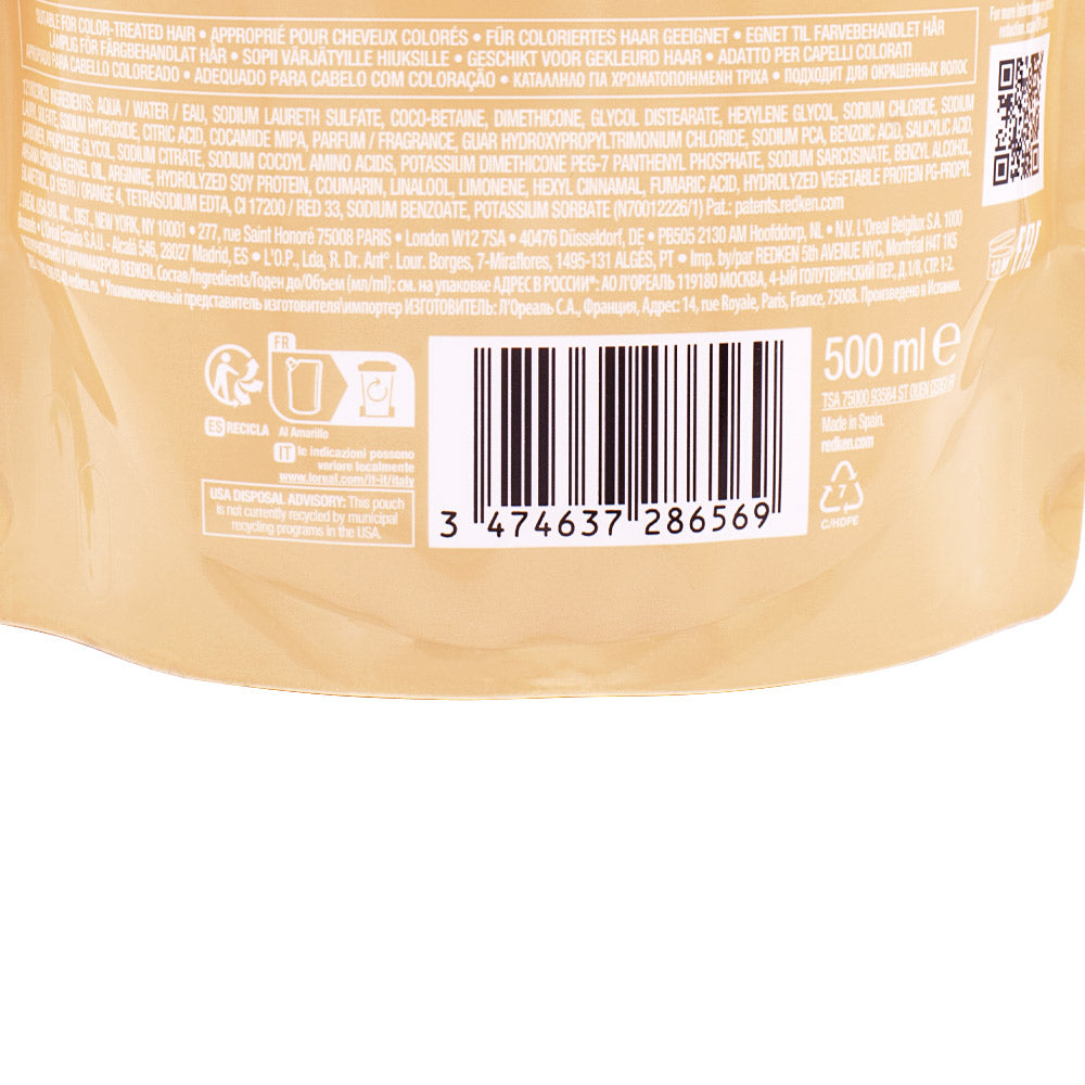Redken All Soft Refill Shampoo 500ml -  eco- ricarica shampoo capelli secchi