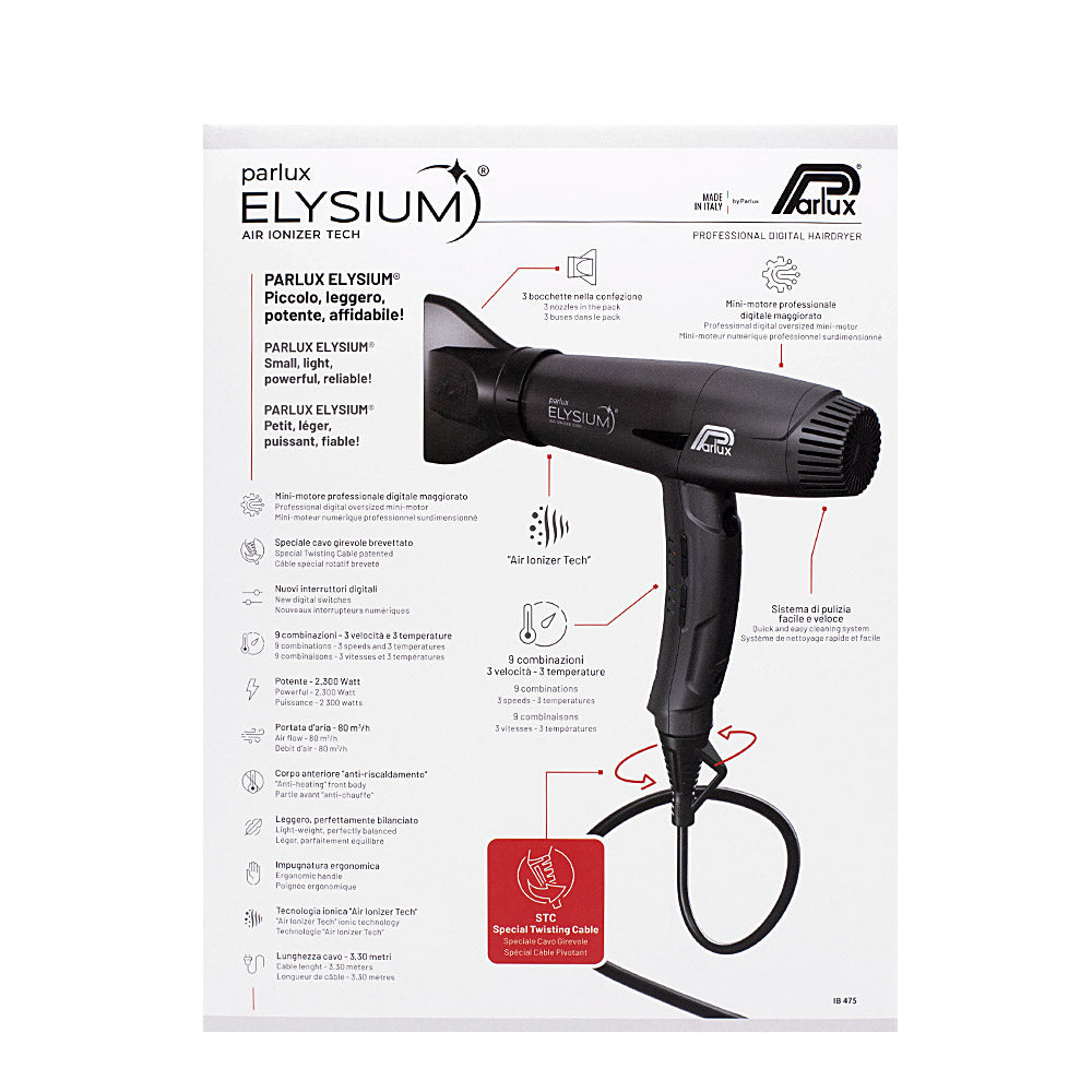 Parlux Elysium Fucsia - asciugacapelli