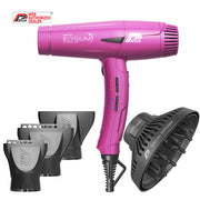 Parlux Elysium + Magic Compact Fucsia - asciugacapelli con diffusore