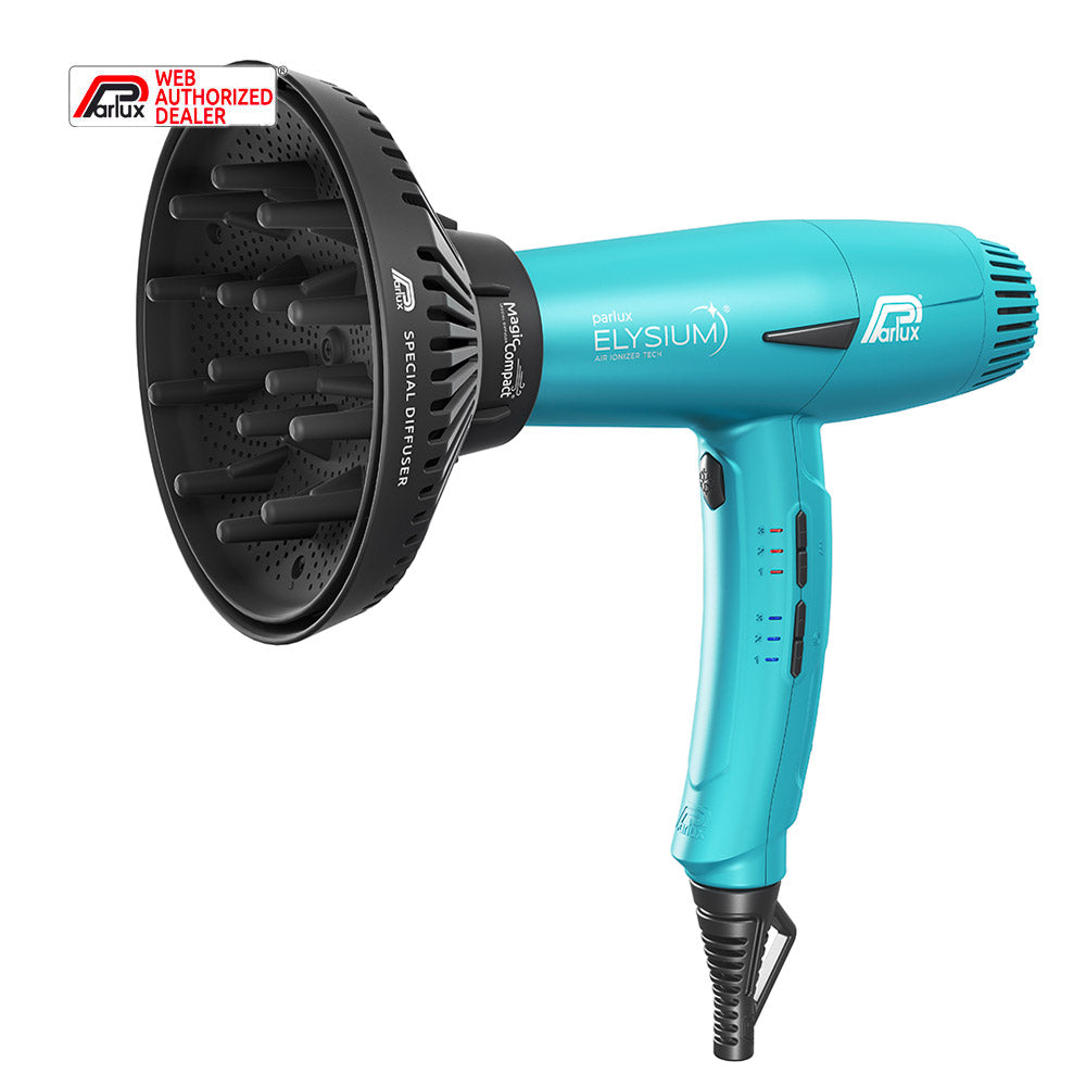 Parlux Elysium + Magic Compact Azzurro Galassia - asciugacapelli con diffusore