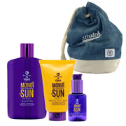 Tecna Monoi Sun Shampoo 400ml  Protective Cream 125ml Regenerating Oil 55ml + Zaino a Sacca
