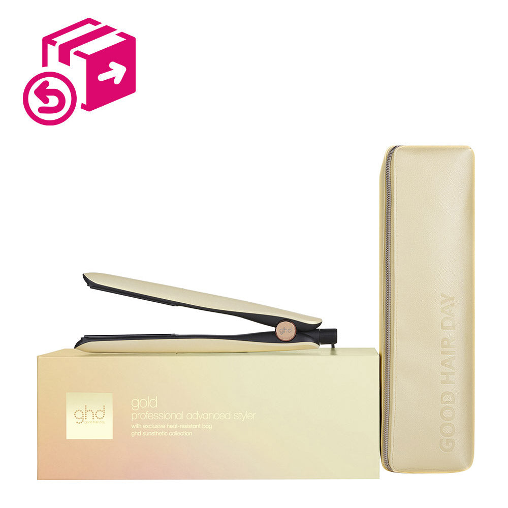 Hair Gallery Resi come Nuovi Ghd Gold Sunsthetic - imballaggio e filo danneggiato