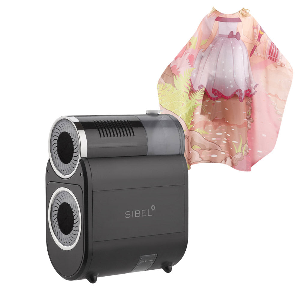 Sibel Clean & Steam Brush + Mantella Taglio 120x95cm OMAGGIO