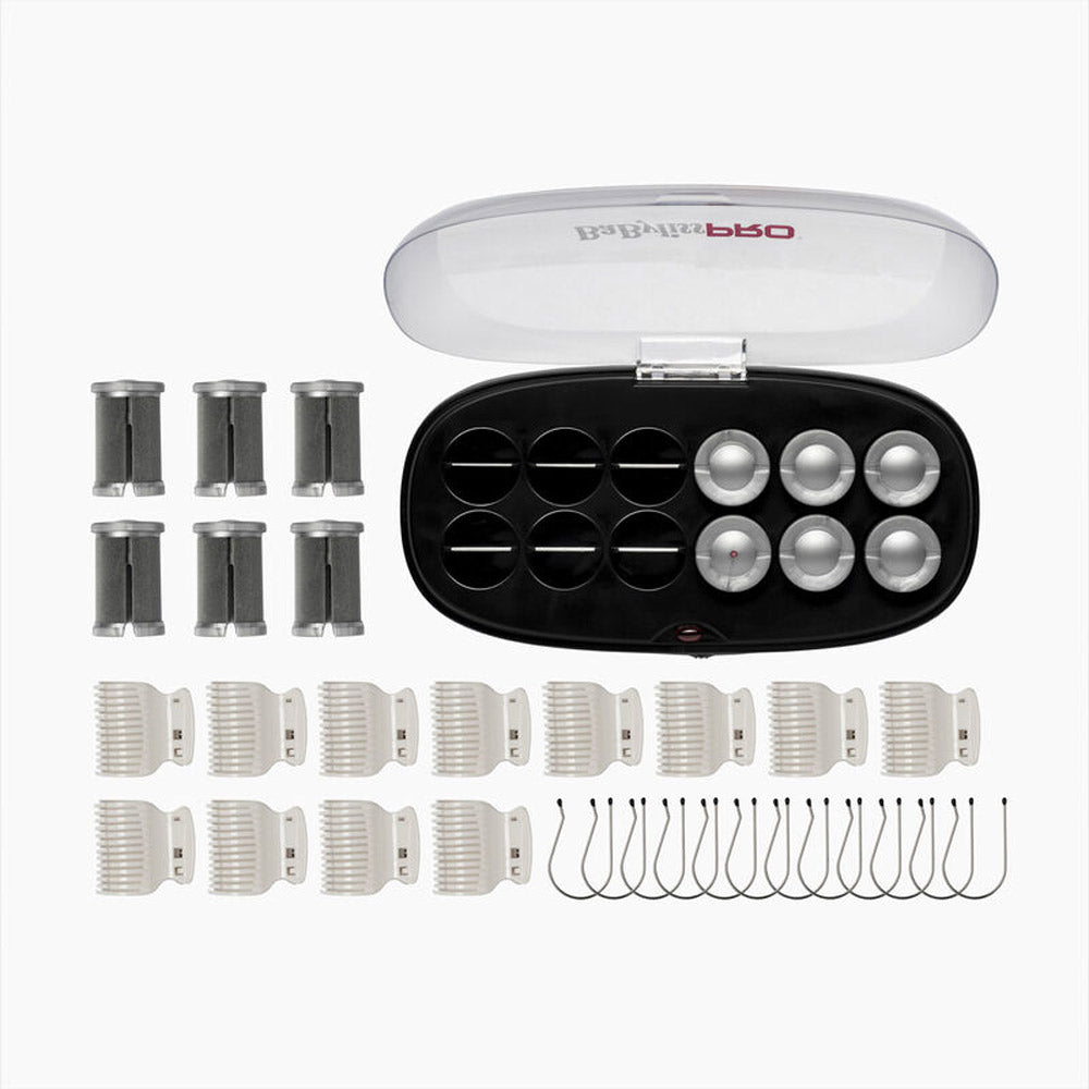 Babyliss Pro Set di 12 Bigodini Riscaldanti BAB3025E