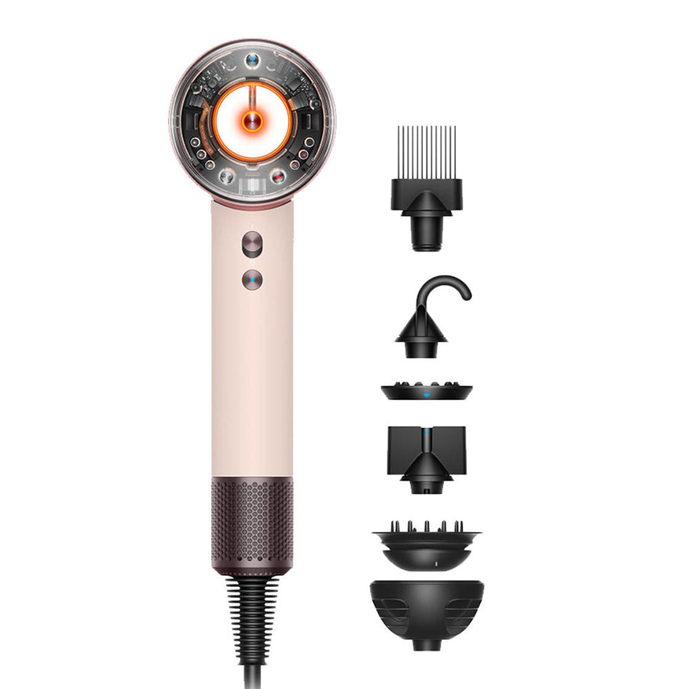 Dyson Supersonic Nural Phon Rosa Cipria / Oro Rosa - asciugacapelli capelli lisci e mossi