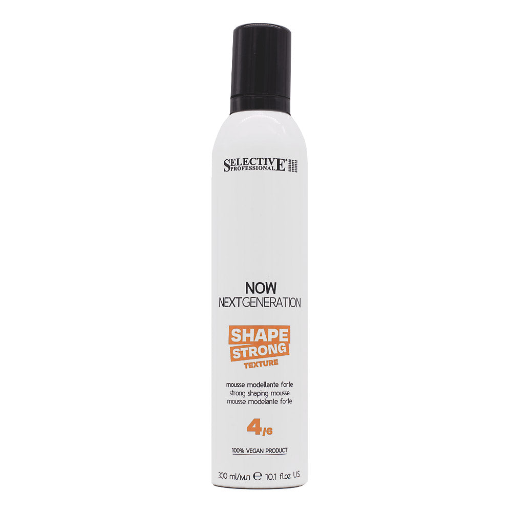 Selective Professional Now Next Generation Texture Shape Strong 300ml - mousse tenuta forte