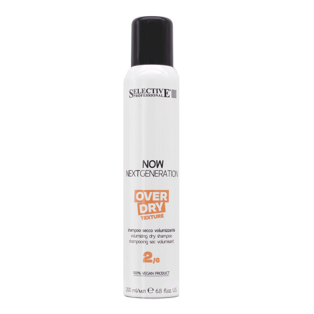 Selective Professional Now Next Generation Over Dry Volumizing Dry Shampoo 200ml - shampoo secco