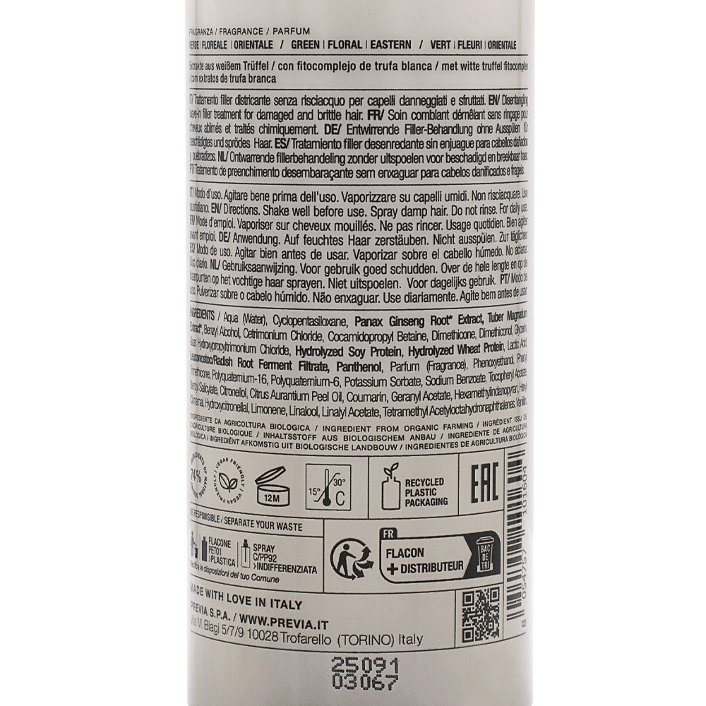 Previa Reconstruct Biphasic Leave-in Filler Conditioner 200ml - spray filler districante