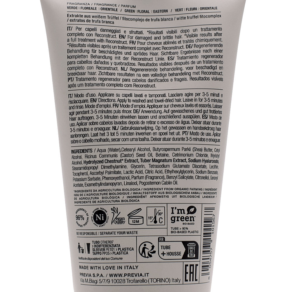 Previa Reconstruct Regenerating Treatment 150ml - maschera rigenerante intensiva