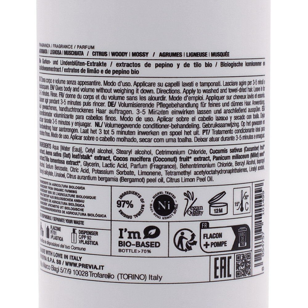 Previa Volumising Bodifying Conditioner 200ml - balsamo volumizzante