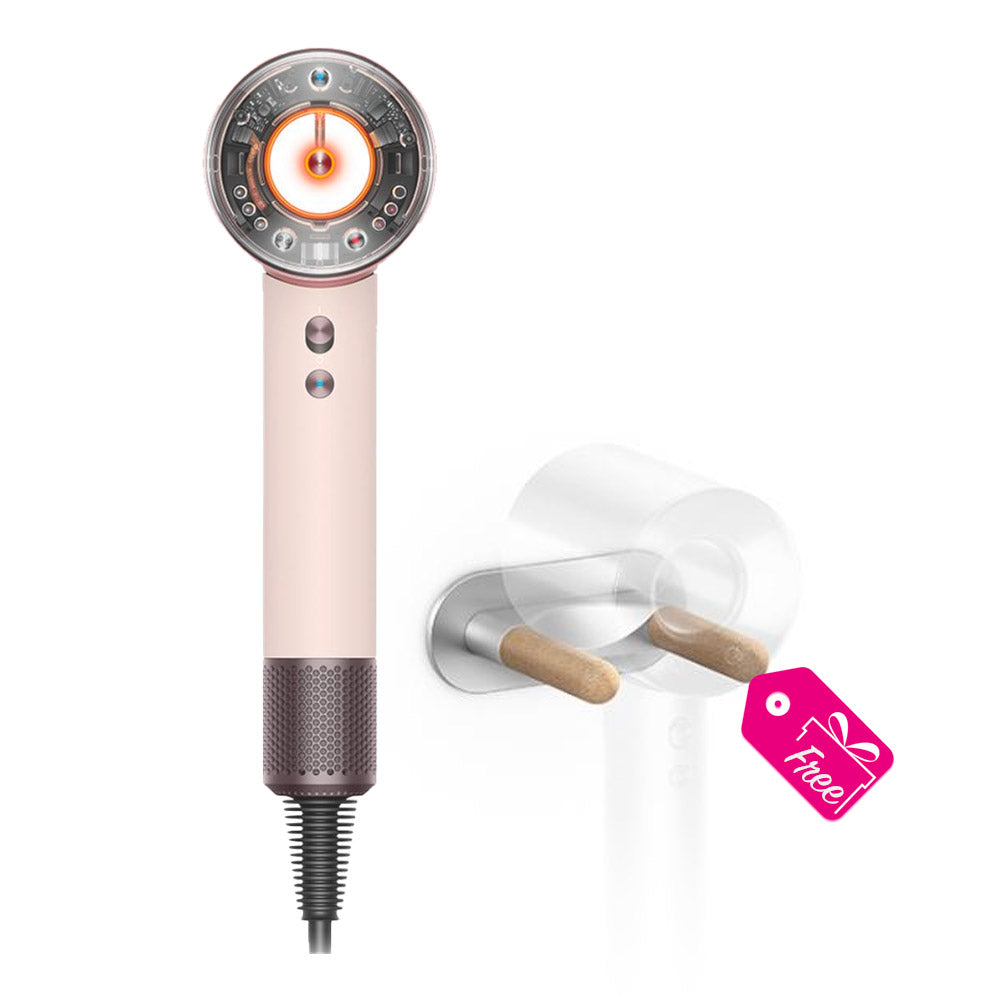 Dyson Supersonic Nural Phon Rosa Cipria / Oro Rosa + Supporto Parete OMAGGIO