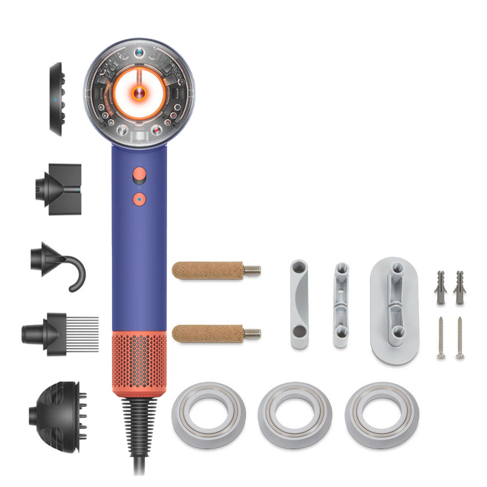 Dyson Supersonic Nural Phon Pervinca/ Tangerine + Supporto Parete OMAGGIO