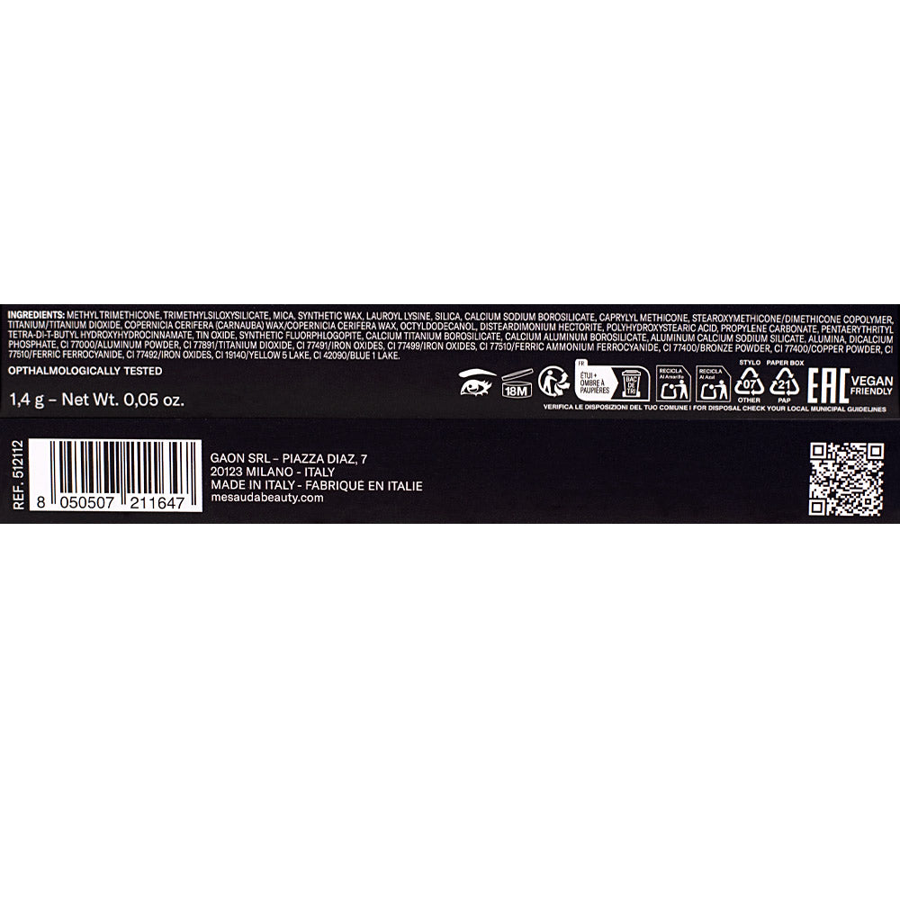 Mesauda Beauty Drawmatic Shadow 112 Magnet 1.4gr - ombretto stylo multiuso