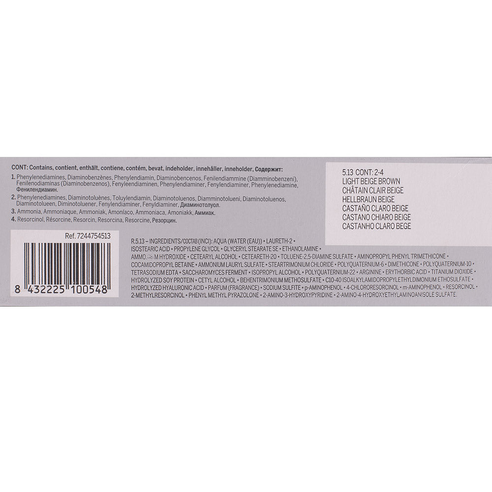Revlon Professional Revlonissimo Colorcosmetique 5.13 Light Beige Brown 60ml - colorazione permanente