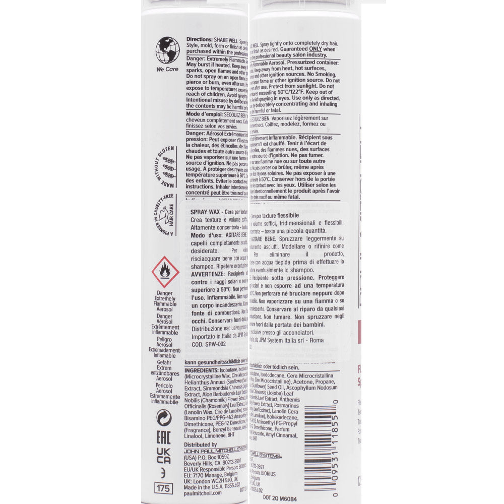 Paul Mitchell Spray  Wax 125ml